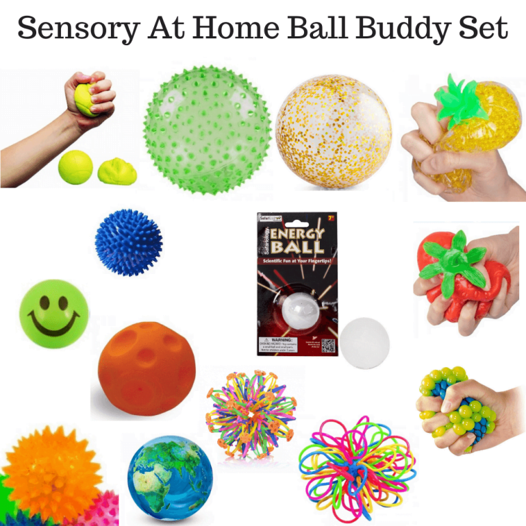 Sensory at Home Ball Buddy Set – Total Sensory