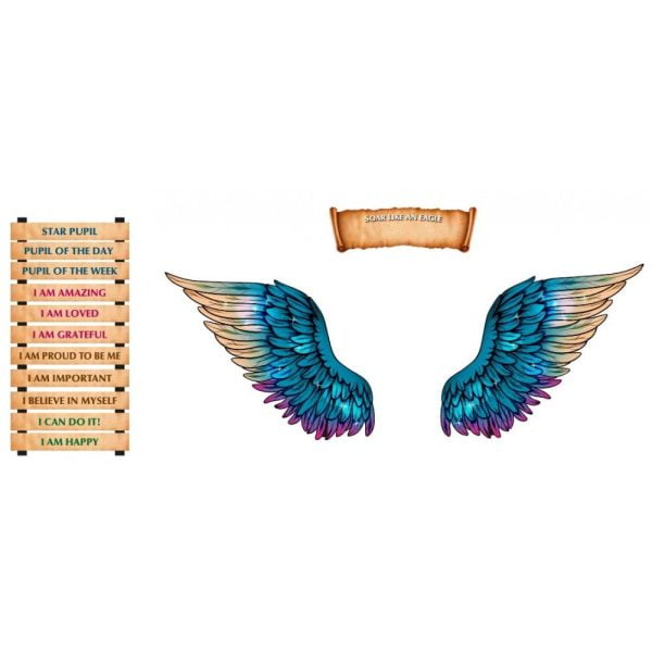 Eagle Affirmation Wings Sensory Path